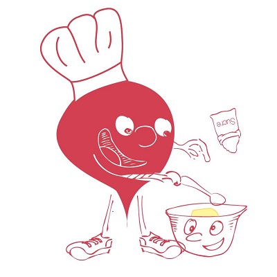 melanger les ingrédients du gateau chocolat courgette